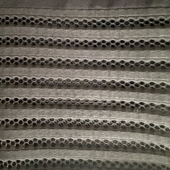 Mark Side Zip Flat Front Cropped Mesh Bottom Pants, Size XXL - Picture 3 of 4